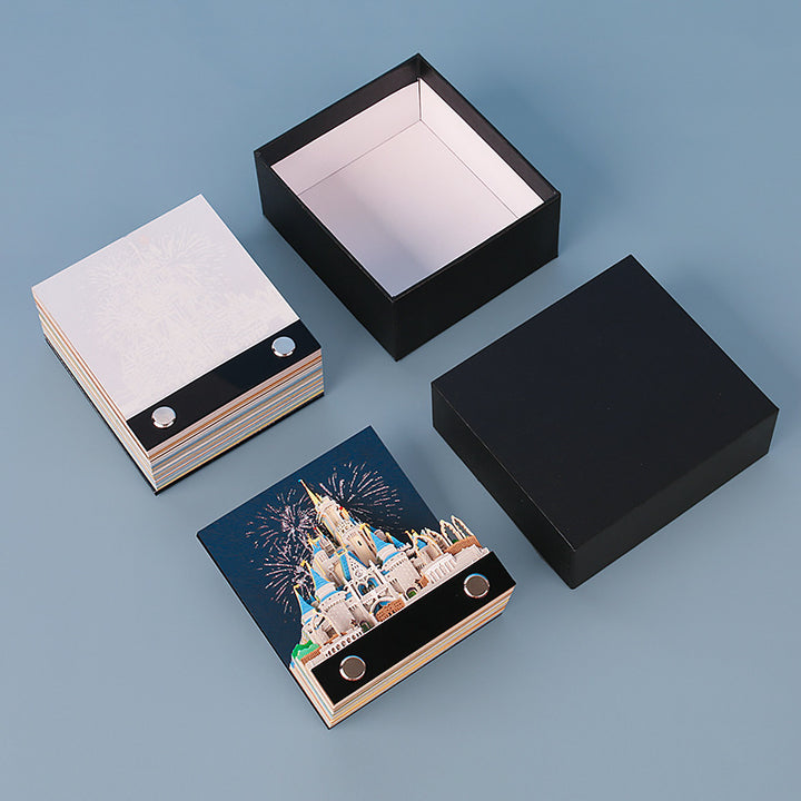 3D Fairy Tale Castle Note Pad 🏰 – Magical Paper Art