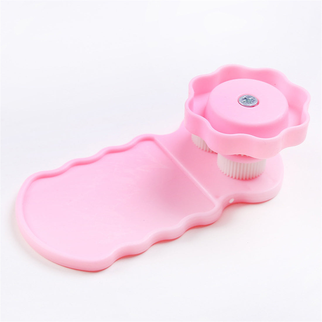 Pink plastic craft tool by Arts And More for use with Monochrome Paper Craft Kit