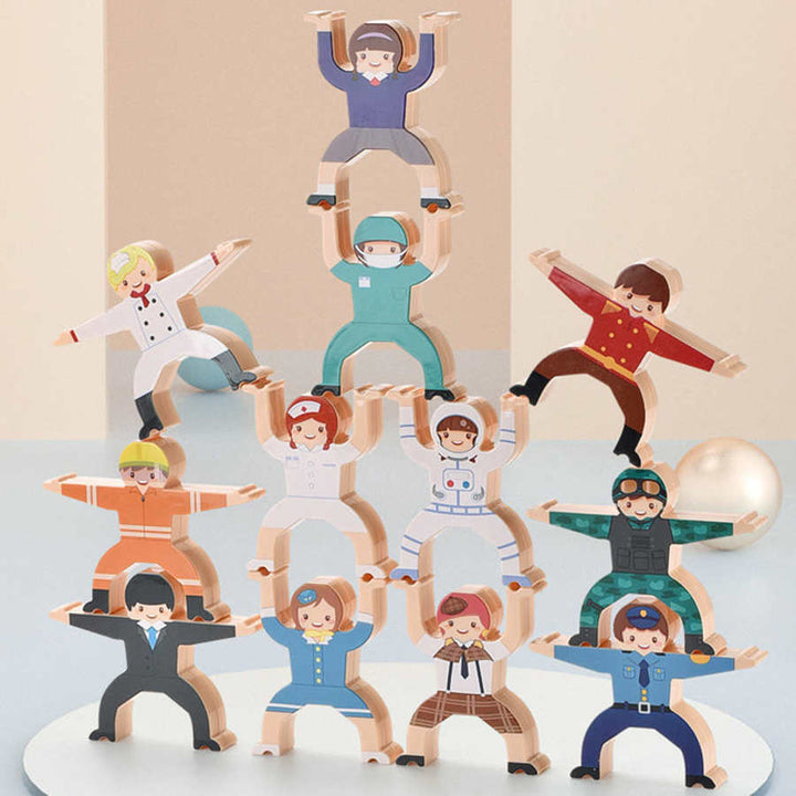 Arts And More Kids DIY Kit featuring Stacked high block toys for creative play and imaginative building