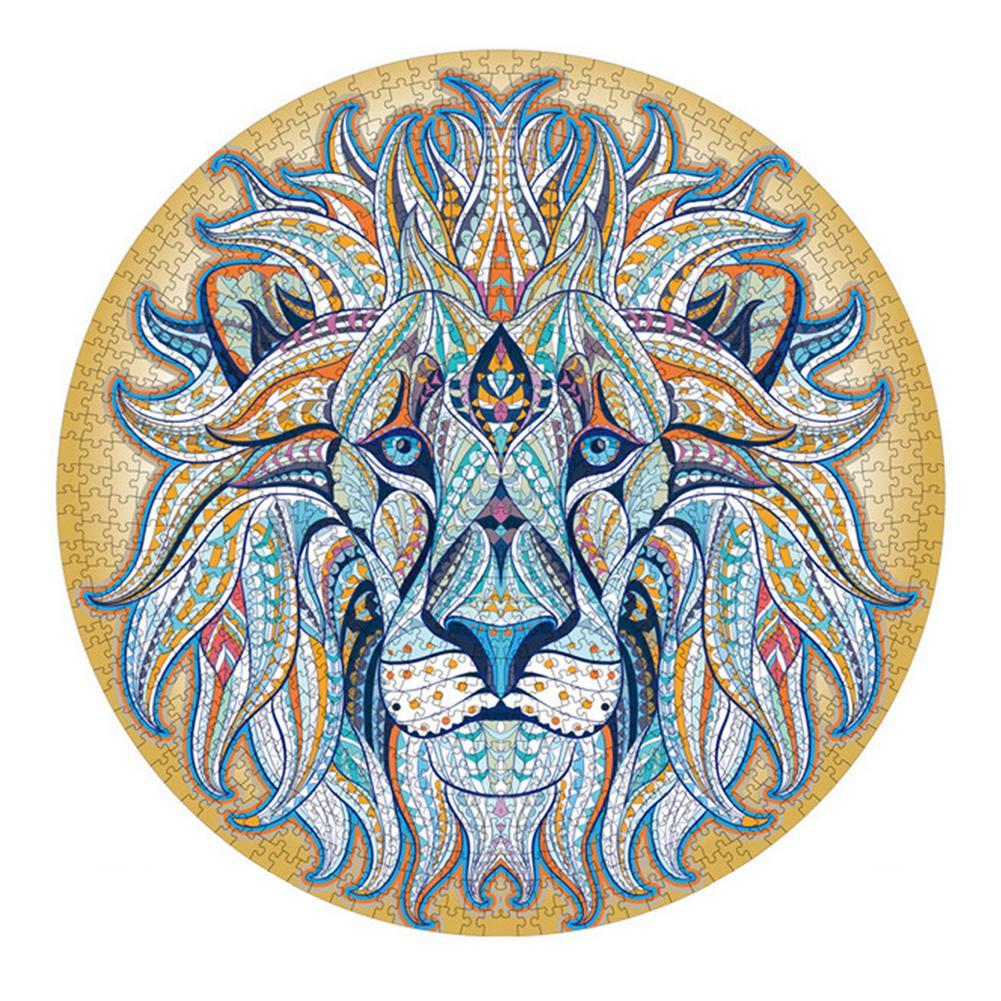 Animal-Shaped Wooden Puzzles | DIY Wooden Puzzle Gifts for Kids & Adults 🦊🦁