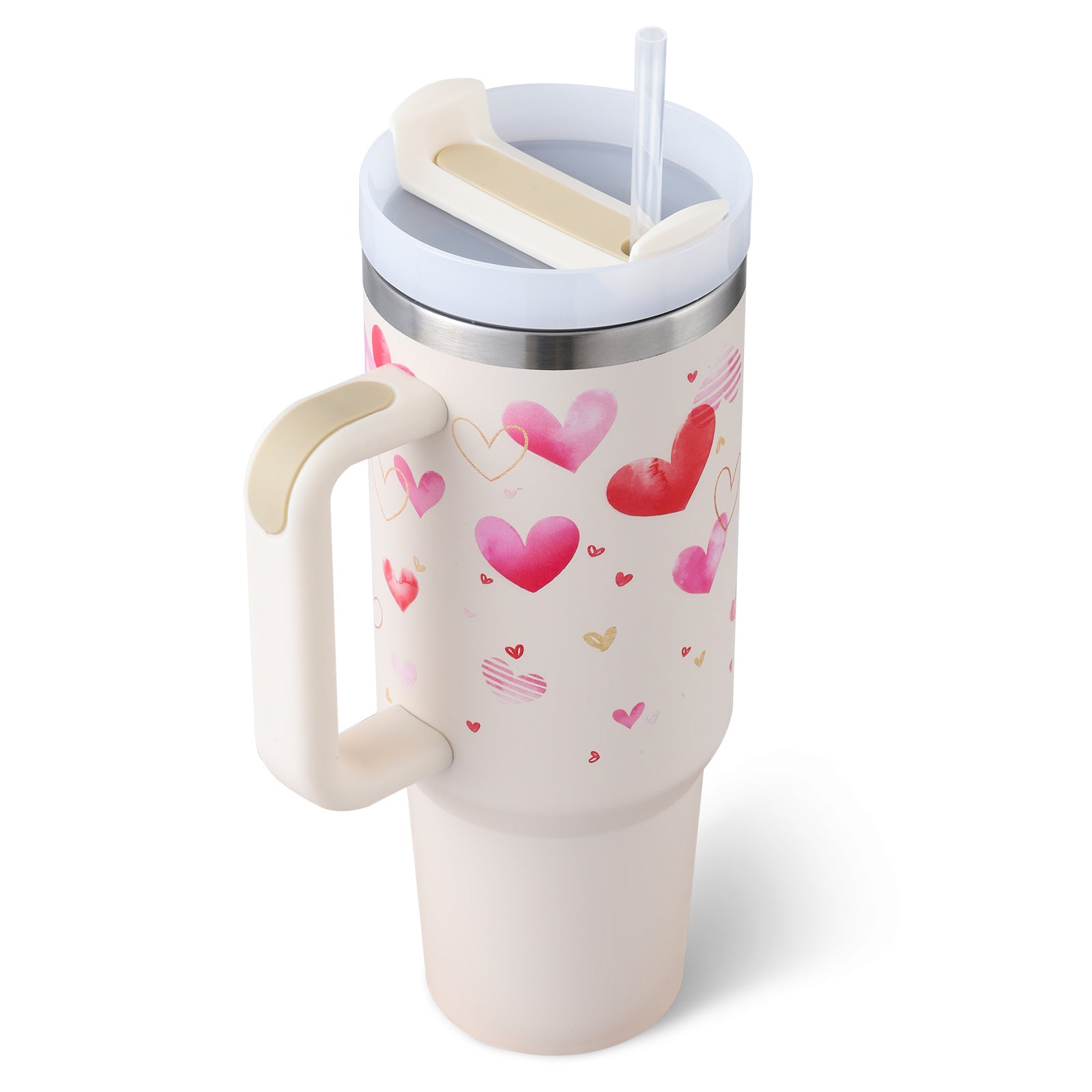 Insulated Tumbler With Handle Cute Designs