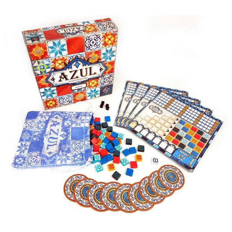 Azul Board Game by Michael Riesling | Award-Winning Tile Strategy Game