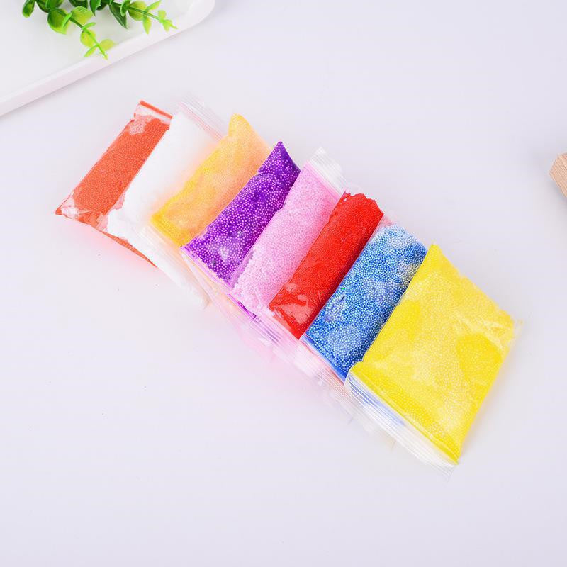 Diy Bead Slime Clay Toy for Kids Puzzle Toys Snow Mud Fluffy