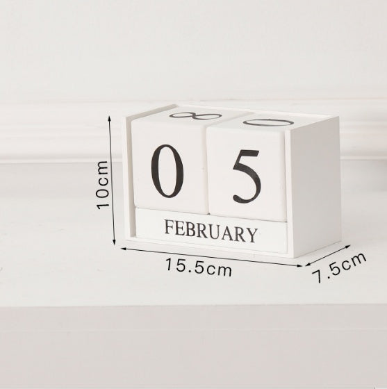 Creative calendar living room decoration