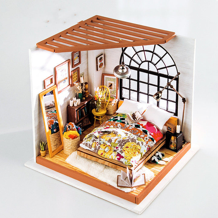 DIY Miniature House Cottage Handmade Decoration Kit