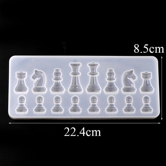 DIY Chess Epoxy Mould – Create Custom Chess Pieces with Ease