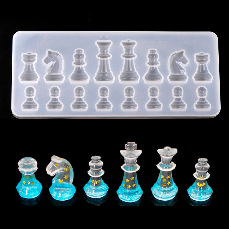 DIY Chess Epoxy Mould – Create Custom Chess Pieces with Ease