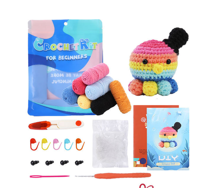 Knitting Octopus Crochet Material Package Knitting