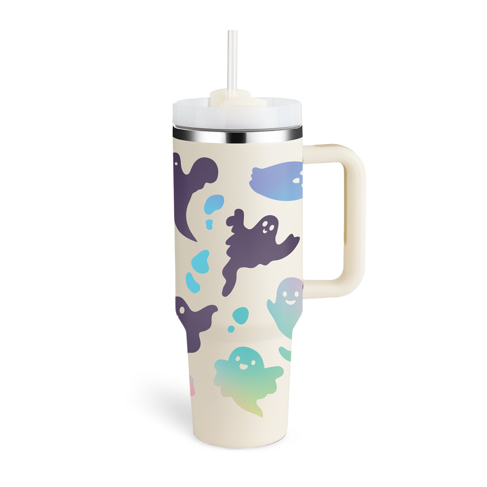 Insulated Tumbler With Handle Cute Designs