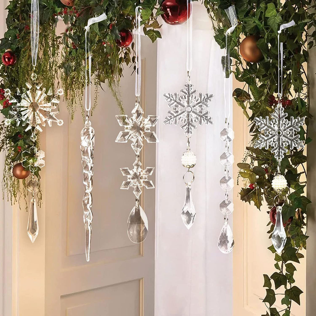 10 PCs Christmas Tree Hanging Pendants