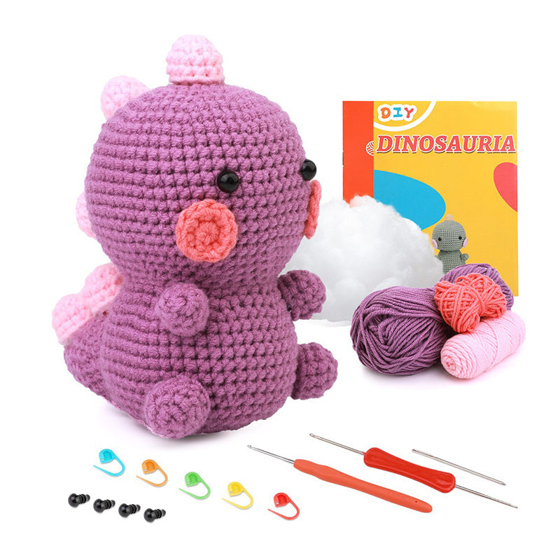 Crochet Material Package – Handmade Doll DIY Knitted Crochet Kit 🧶🐾