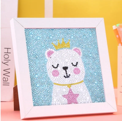 5D Diamond Painting Kit for Kids – Full Drill Rhinestone Art