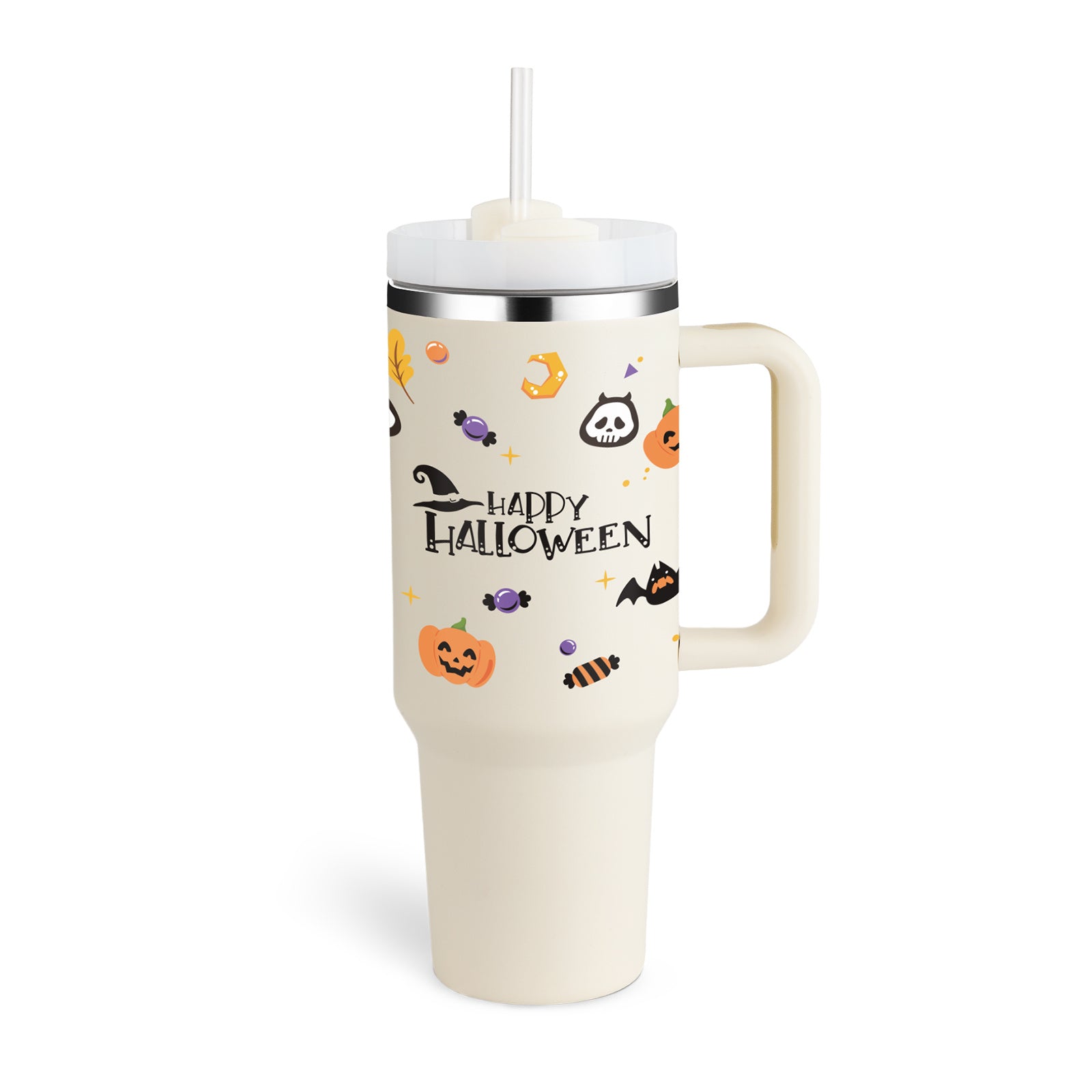 Insulated Tumbler With Handle Cute Designs