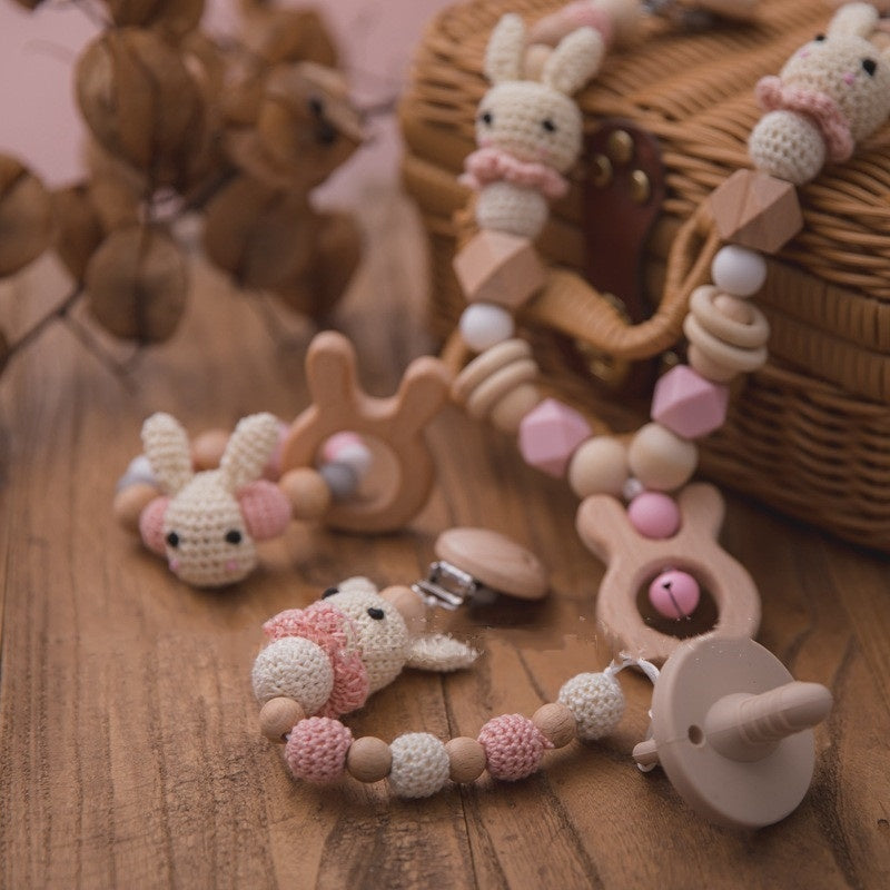 Handmade Crochet Rabbit Bracelet – Cute, Charming, and Perfect for Little Ones! 🐰💖