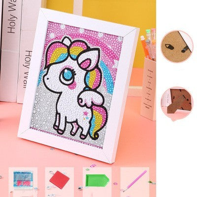 5D Diamond Painting Kit for Kids – Full Drill Rhinestone Art