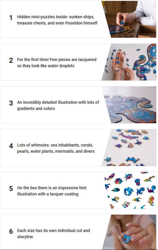 Animal Wooden Puzzle arts and crafts kit by Arts And More featuring detailed illustrations and hidden mini-puzzles