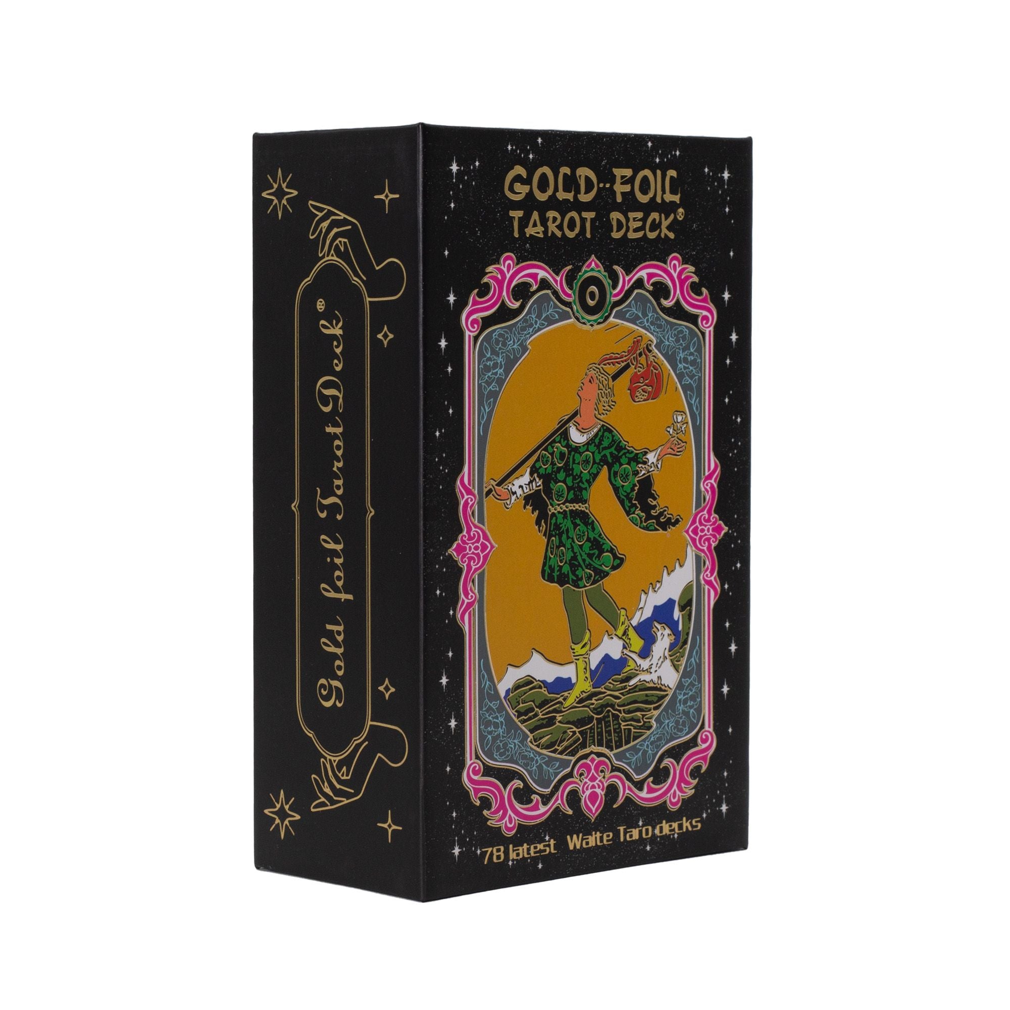 Gold Foil Tarot Card Set with Guidebook — detail view 2