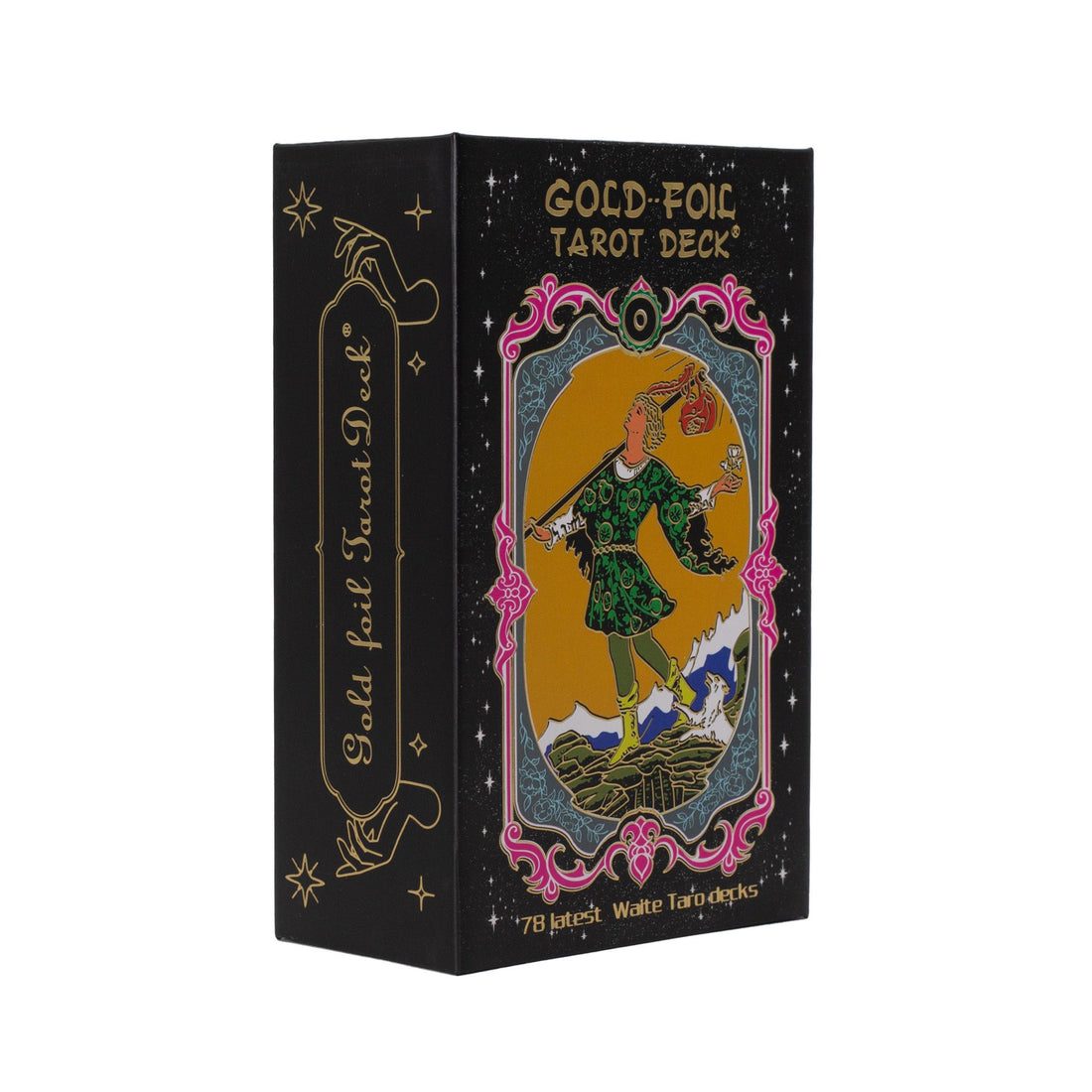 Gold Foil Tarot Card Set with Guidebook — detail view 2