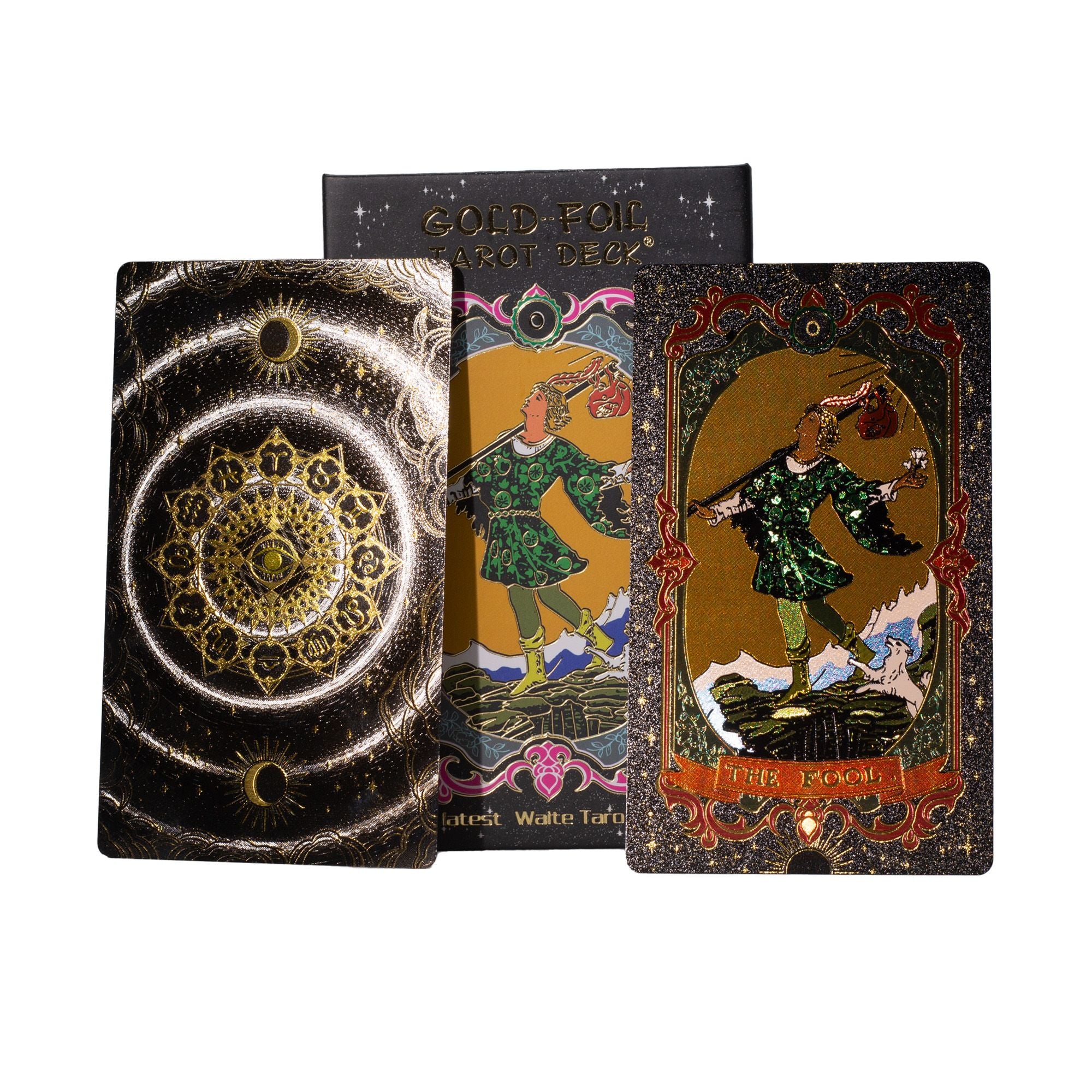 Gold Foil Tarot Card Set with Guidebook — detail view 4