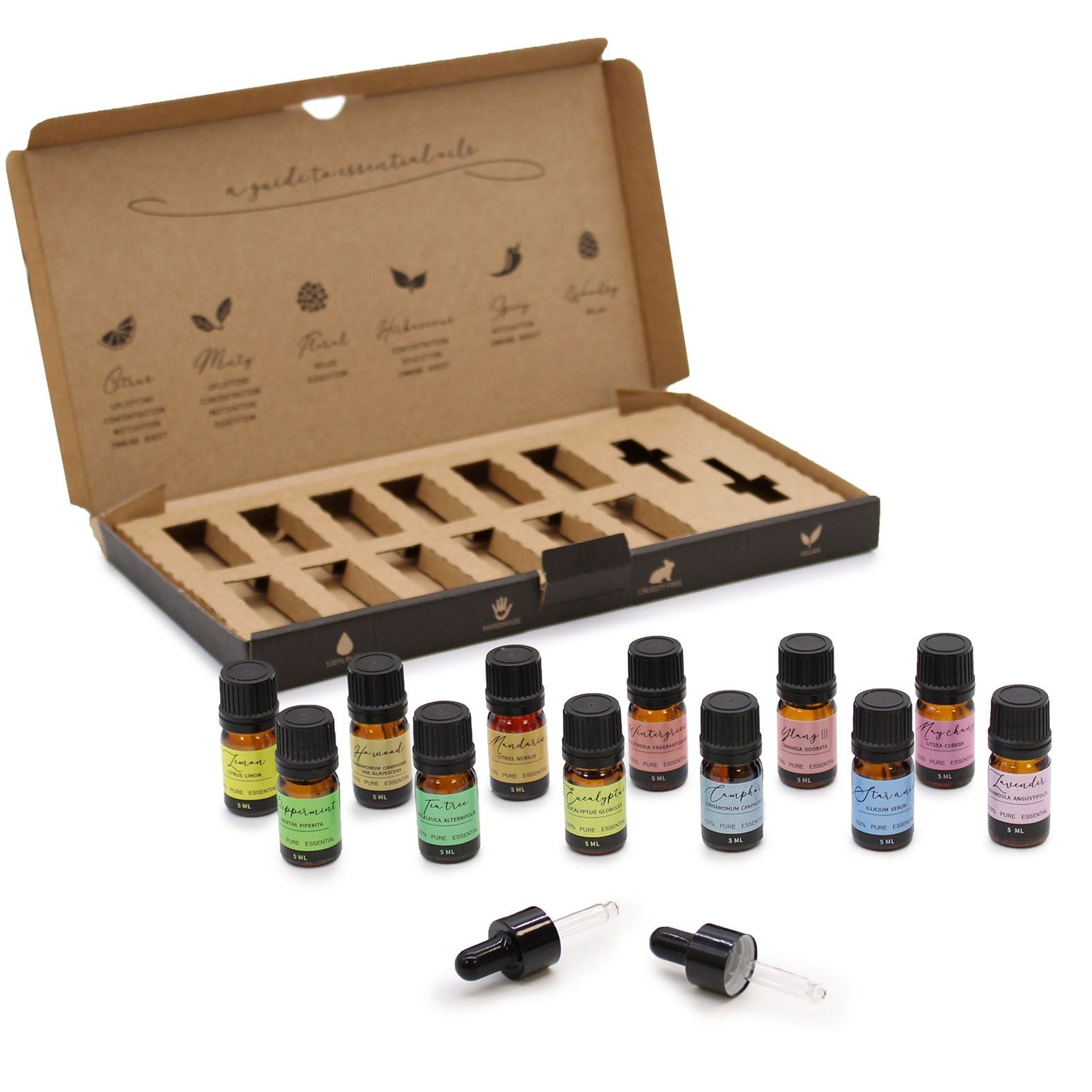 Aromatherapy Essential Oil Starter Set — 12 x 5ml — detail view 6