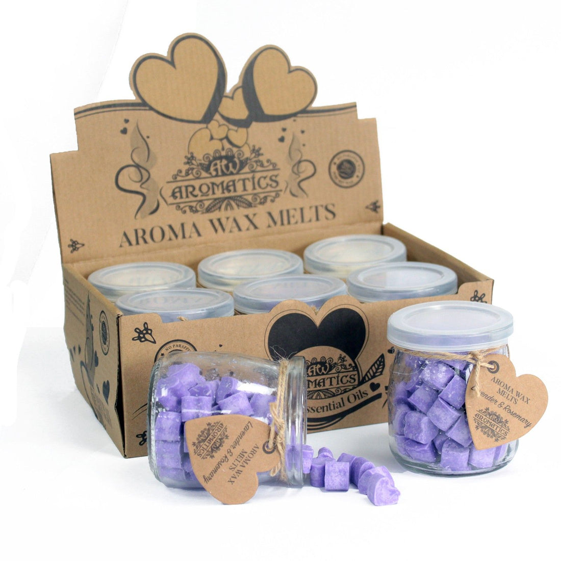 Lavender & Rosemary Soy Wax Melts — detail view 3