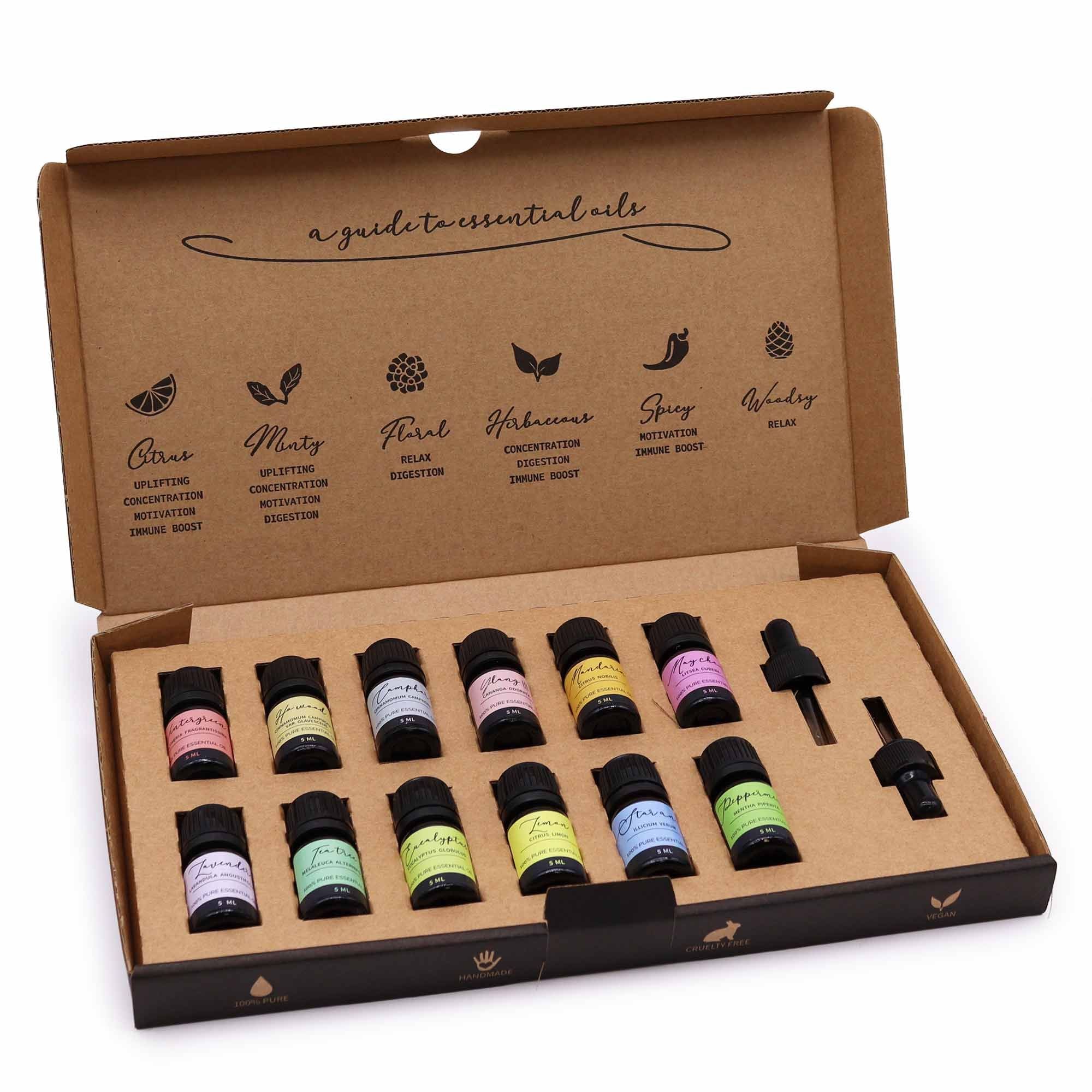 Aromatherapy Essential Oil Starter Set — 12 x 5ml — detail view 9