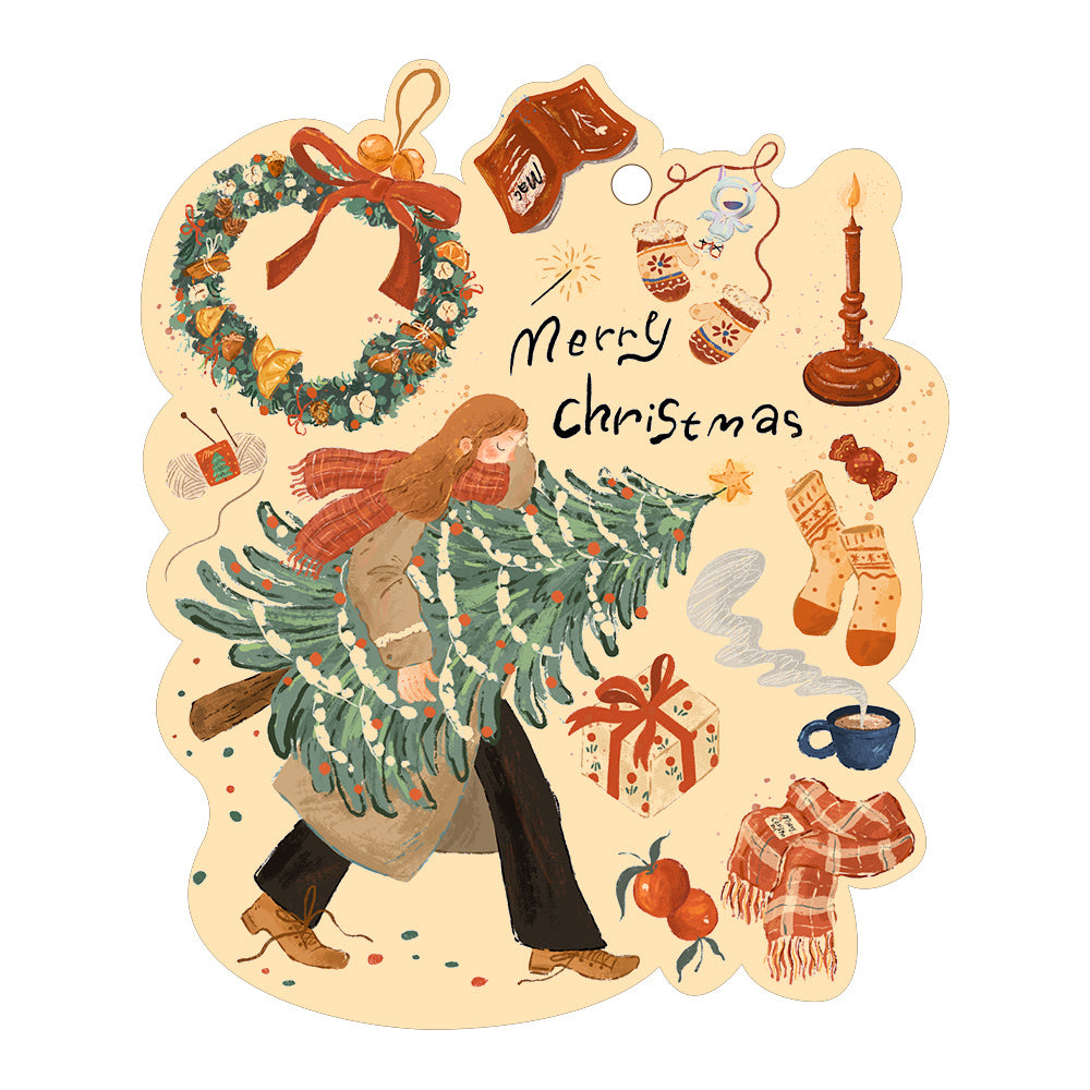 Colorful Christmas Decor Pendants for Festive Decoration