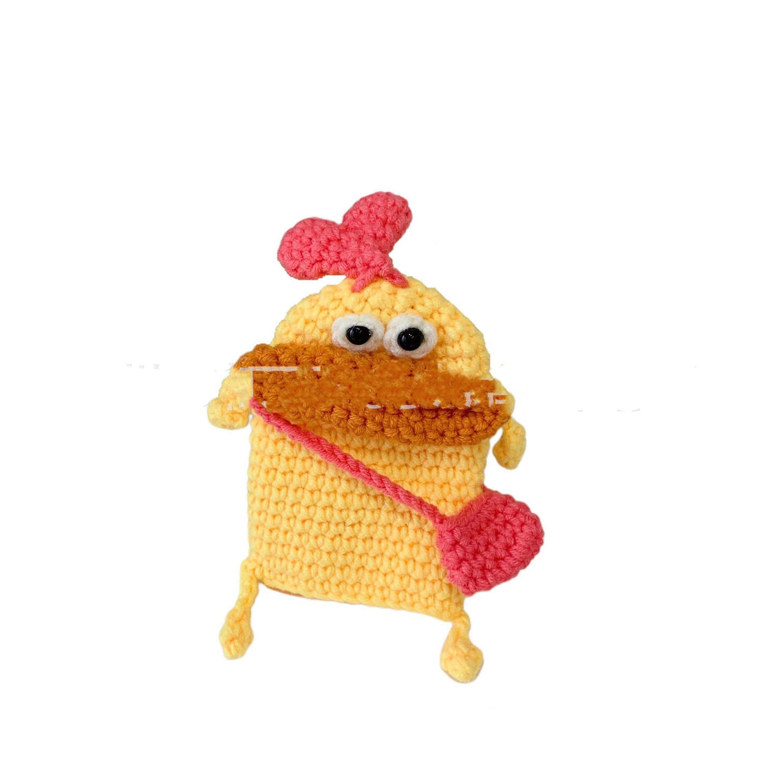 Handmade Crochet Knitting Doll DIY Kit – Beginner-Friendly Woolen Material Bag