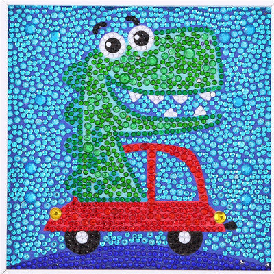 5D Diamond Painting Kit for Kids – Full Drill Rhinestone Art