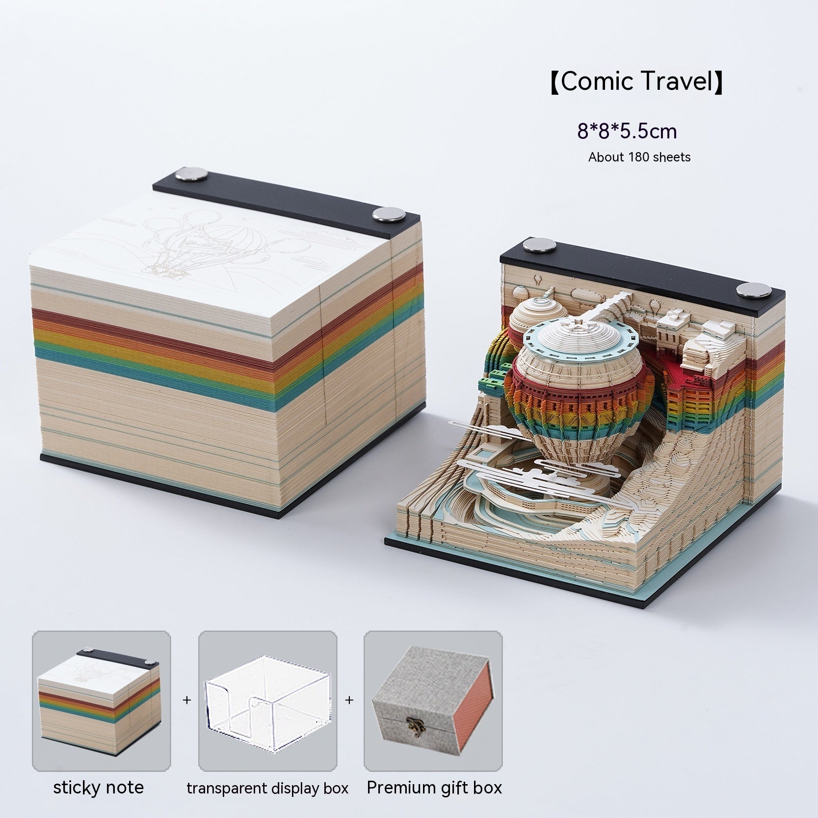 3D Creative Calendar Notes Art Decoration