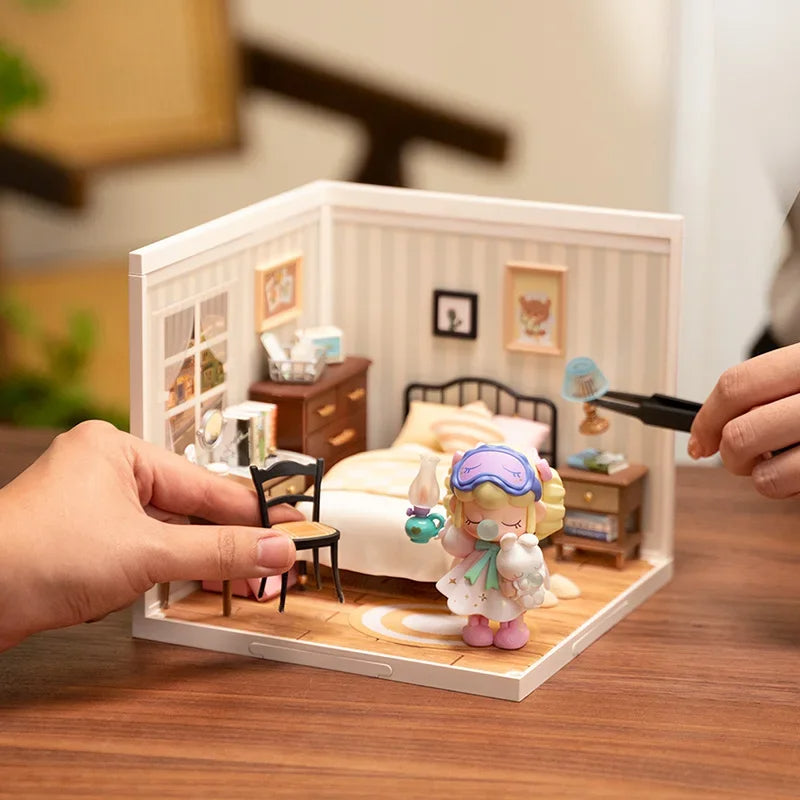 Rolife Super Creator Mini Store DIY Dollhouse Kit with LED Lights