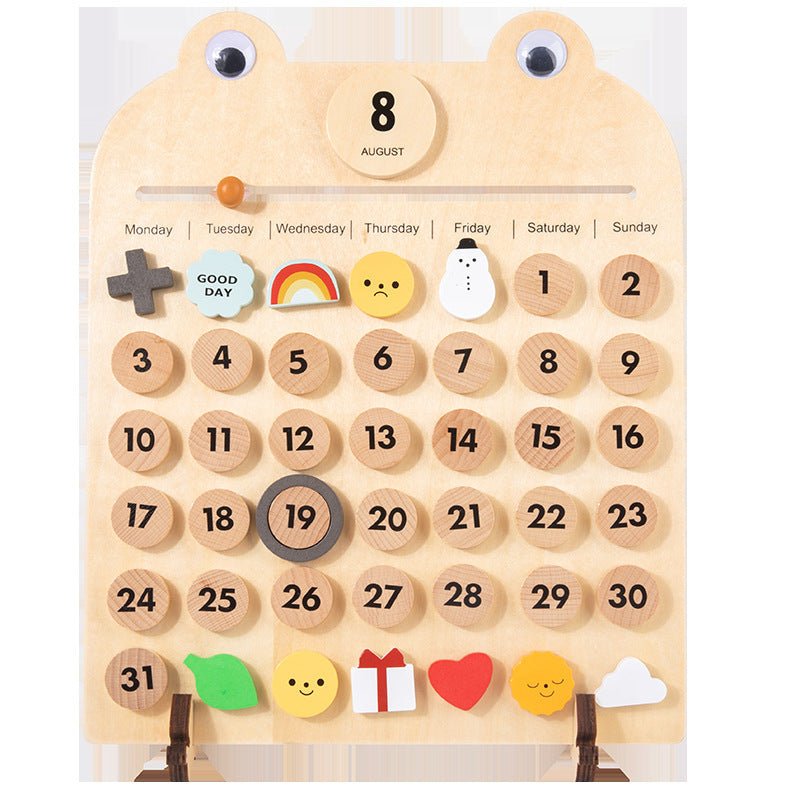 Calendar Time Year Month Weather Observation Puzzle Toy