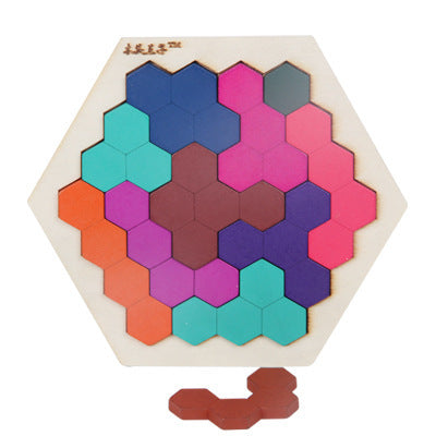 Arts And More Kids DIY Kits featuring colorful hexagon building blocks for creative play