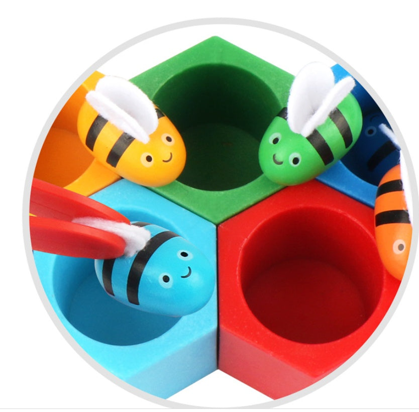 Kids DIY Kits featuring colorful Hive Board Games with bee figures for fun and creative play