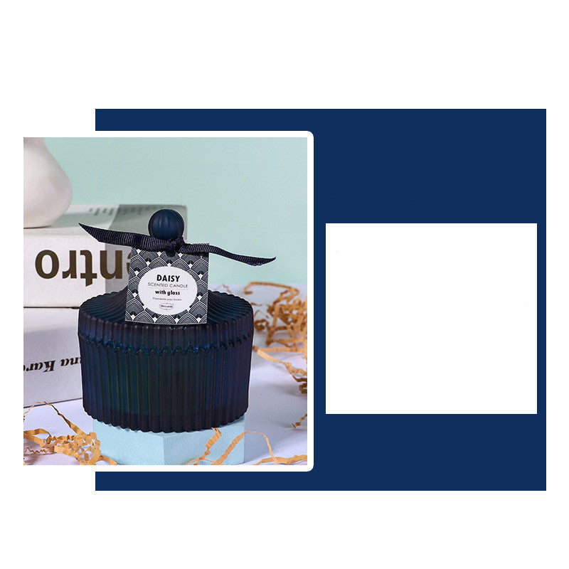 Beautiful Indoor Scented Candle Gift in a decorative jar, perfect for home decor and ambiance