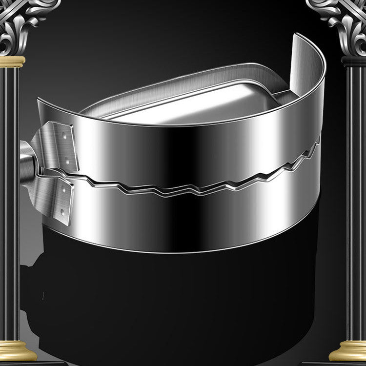 Arts And More Kitchen Dumpling Mold in Stainless Steel for Easy Homemade Dumplings