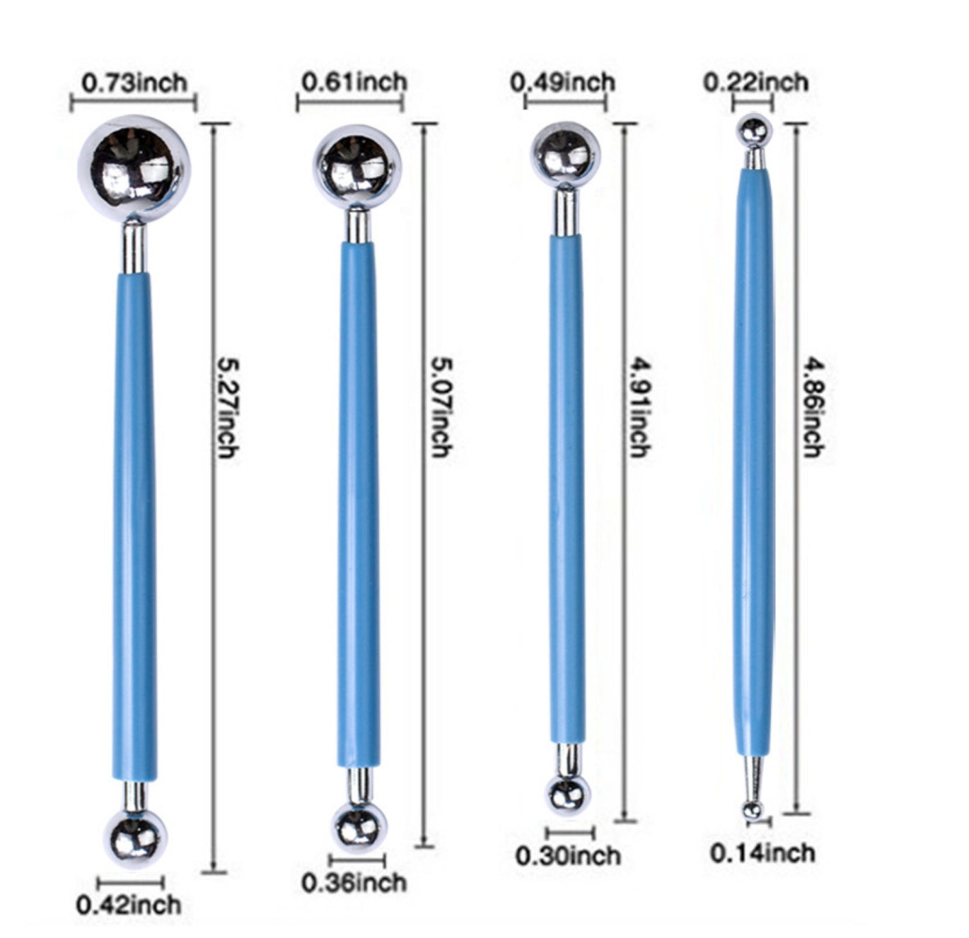 Mandala Dotting Tools Kit in various sizes for creating intricate dot designs on crafts