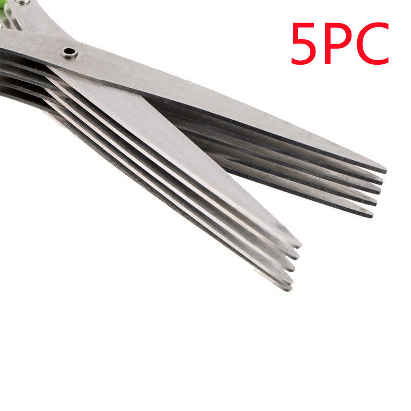 Set of 5 Arts And More Multi-functional Scissors for versatile kitchen tasks and cutting needs