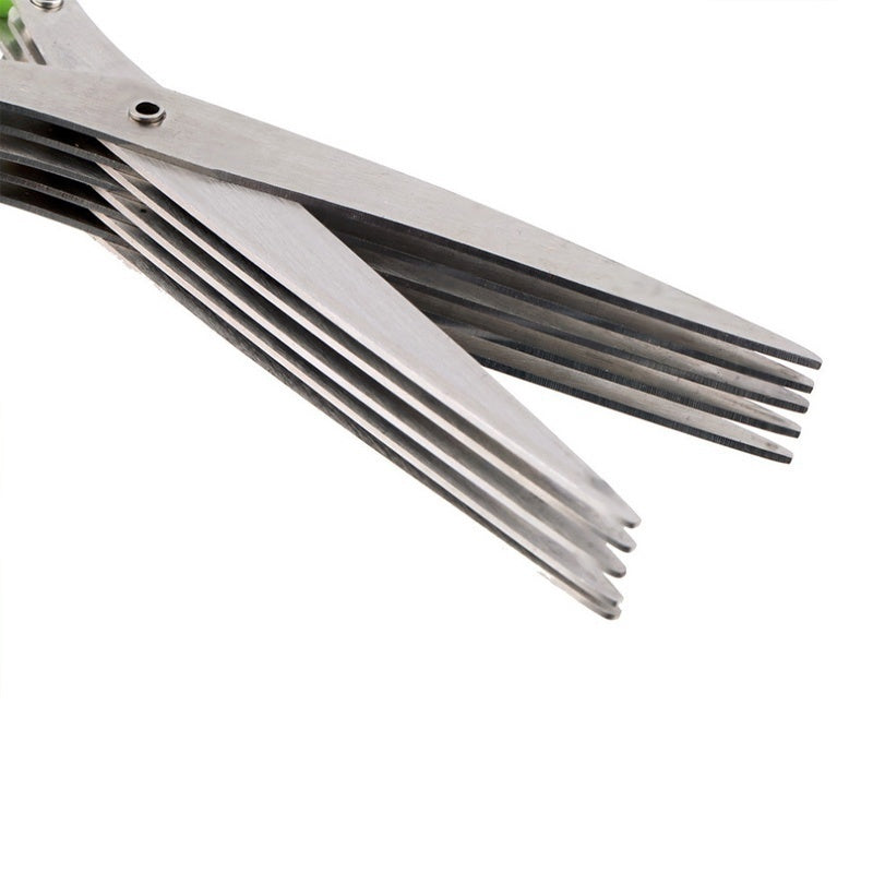 Arts And More multi-functional scissors with multiple blades for efficient cutting in the kitchen