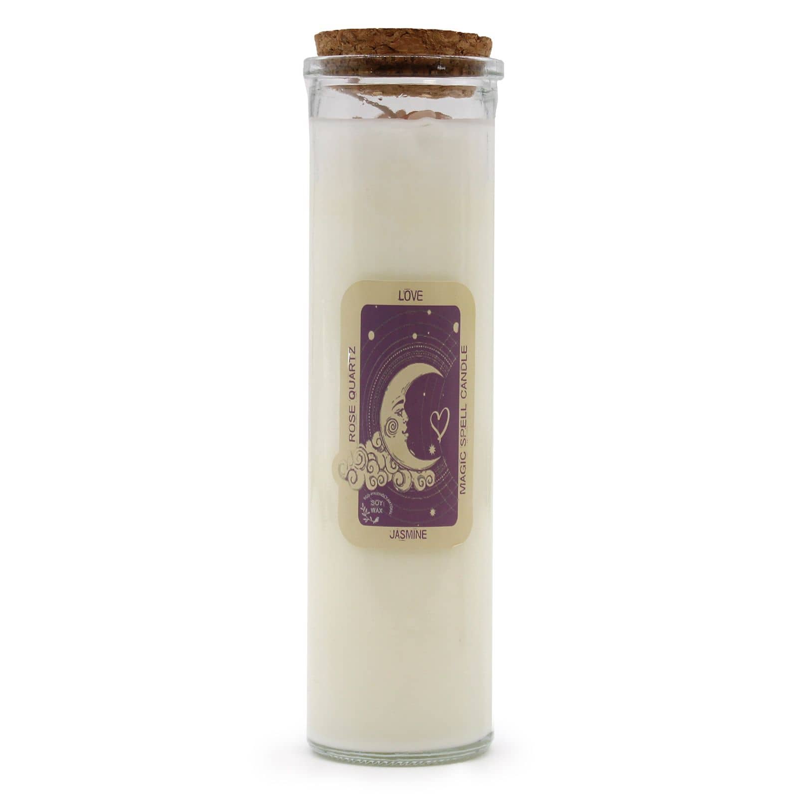 Premium Tarot Ritual Set with love candle, jasmine scent, and healing crystal