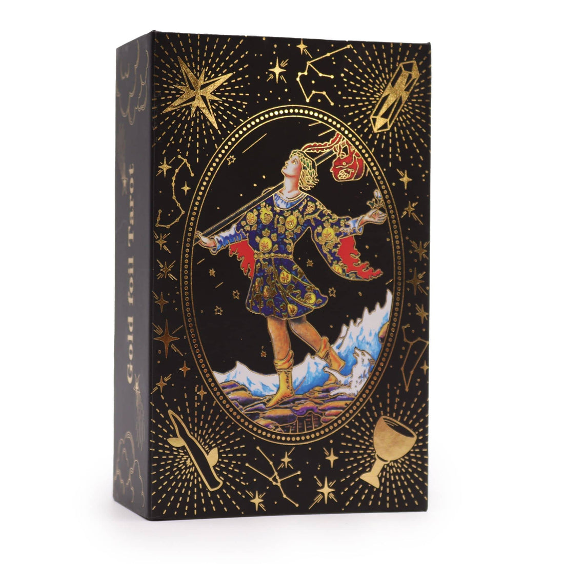 Premium Tarot Ritual Set with ornate packaging for spiritual practices