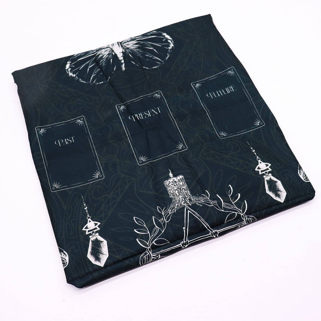 Premium Tarot Ritual Set featuring a dark butterfly design for intuitive readings