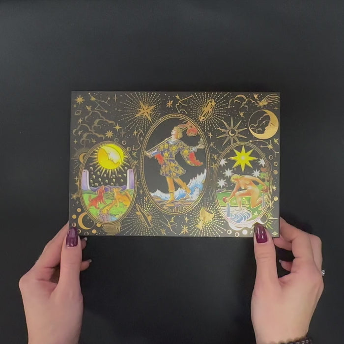 Gold Foil Tarot Gift Set — Let the Magic Begin 