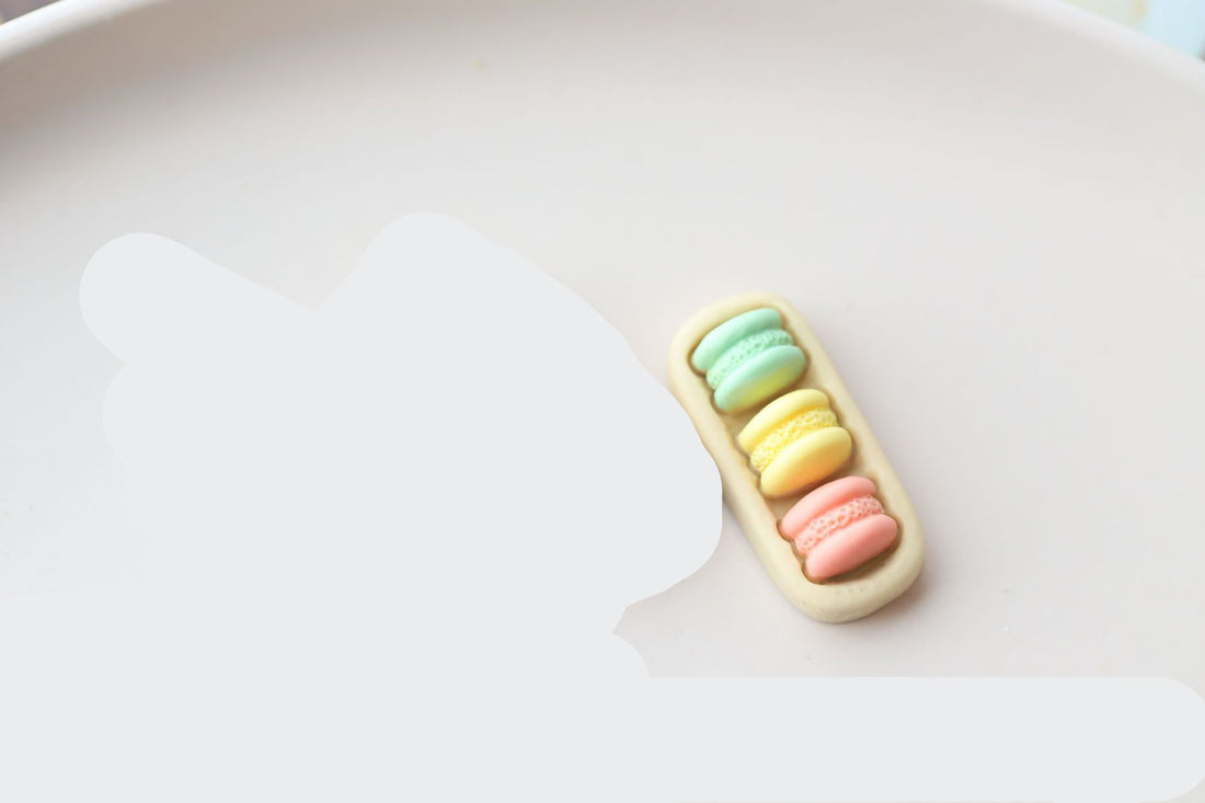 Arts And More craft Resin Ornament Accessories with colorful macaron design for creative projects