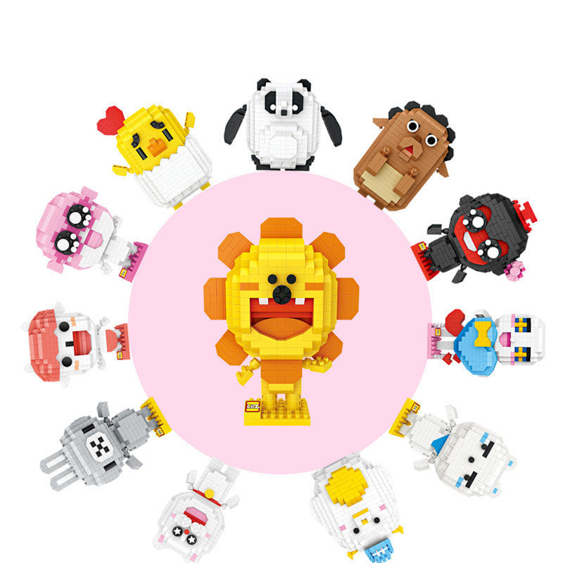 Colorful Kids DIY Kits featuring Small Particle Building Blocks for creative play and learning