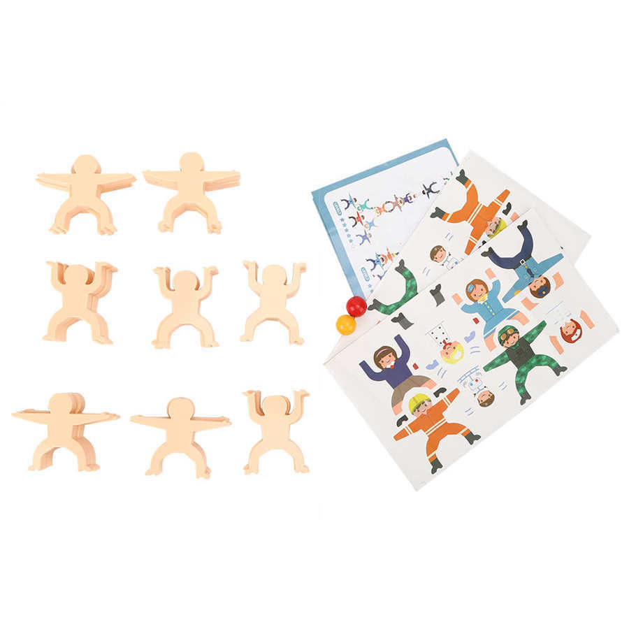 Kids DIY Kits featuring stacked high block toys and colorful character templates for creative play