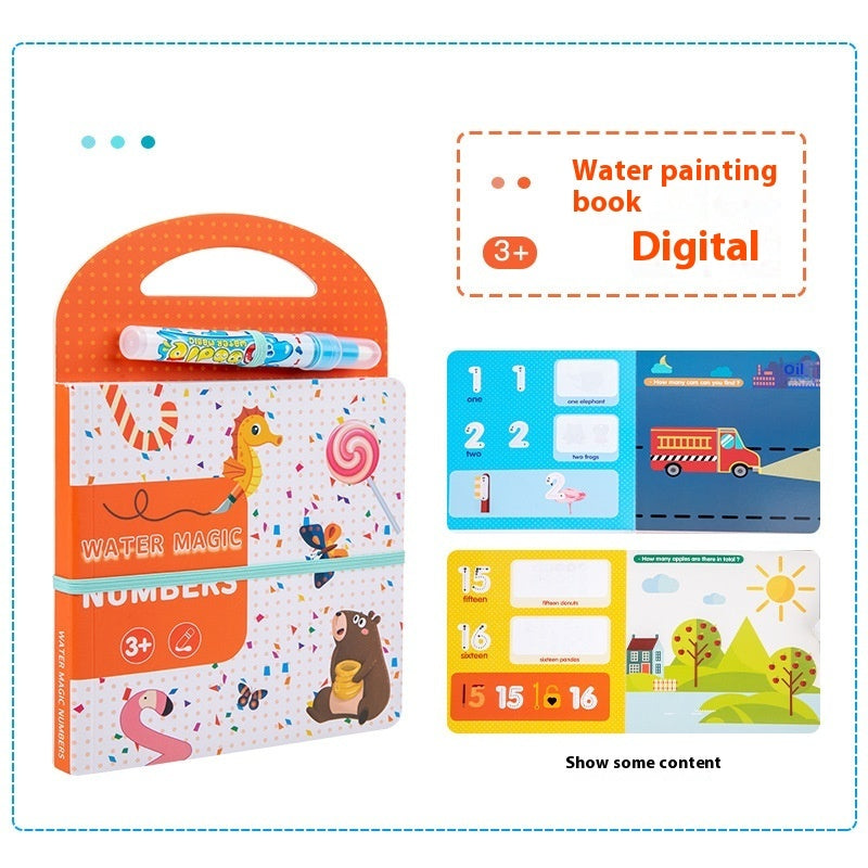 Arts And More Kids DIY Kits Water-Based Picture Book digital water painting activity set